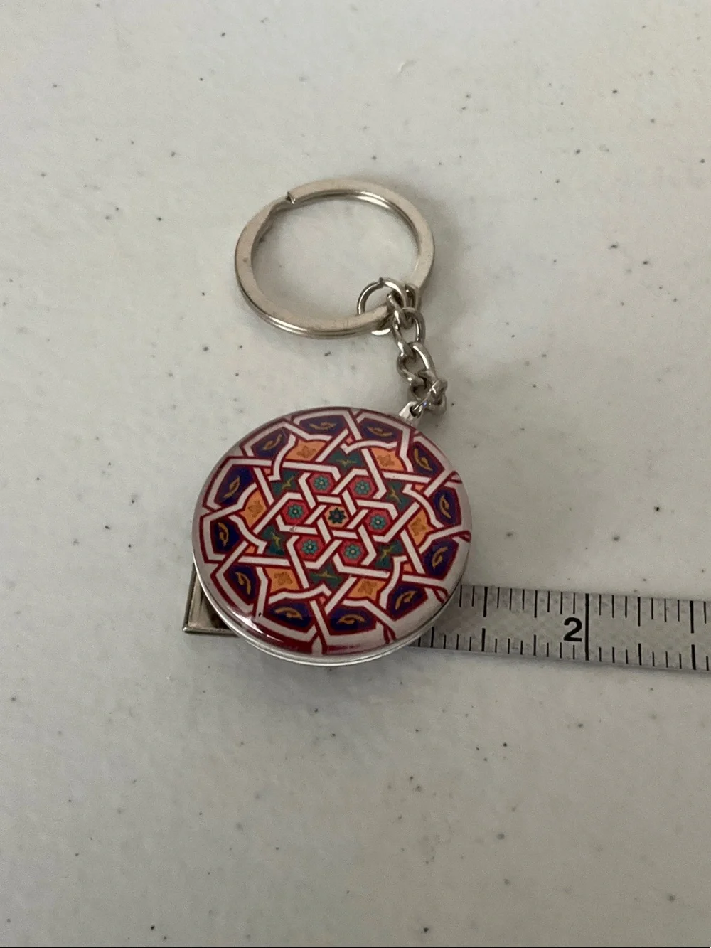 Islamic Geometric Keychain - Women Accessories